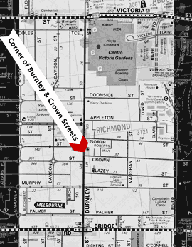 Safety Wear Richmond Melbourne map